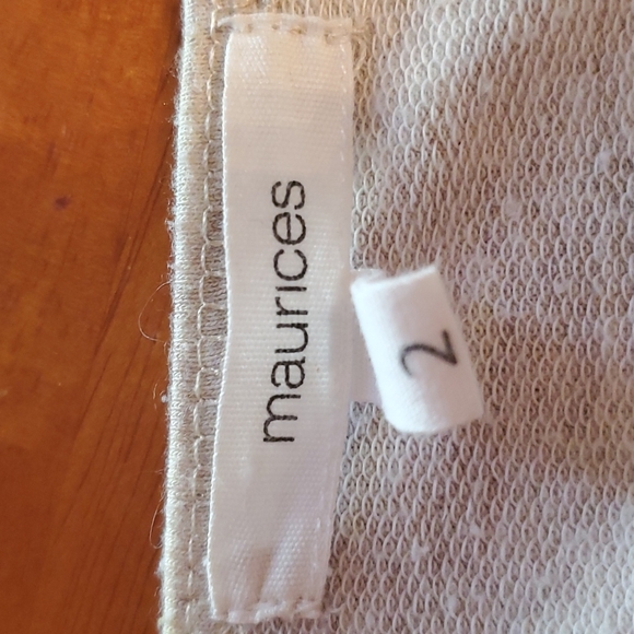 Maurices women's shrug cream 2 - Picture 5 of 6